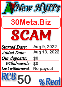 30Meta.Biz status: is it scam or paying