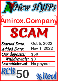 Amirox.Company reviews and monitor