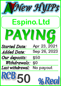 Espino.Ltd status: is it scam or paying