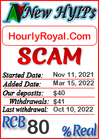 HourlyRoyal.Com status: is it scam or paying