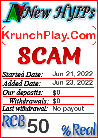 KrunchPlay.Com status: is it scam or paying