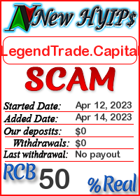 LegendTrade.Capital status: is it scam or paying