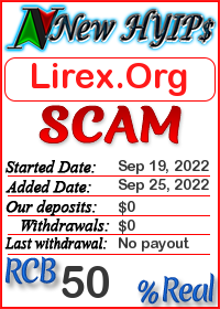 Lirex.Org reviews and monitor