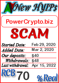 PowerCrypto.biz status: is it scam or paying