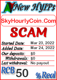 SkyHourlyCoin.Com status: is it scam or paying