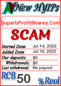 SuperbProfitShares.Com status: is it scam or paying
