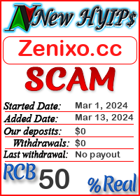 Zenixo.cc status: is it scam or paying