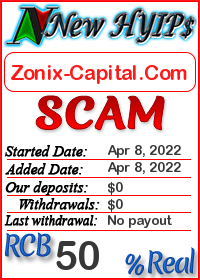 Zonix-Capital.Com status: is it scam or paying