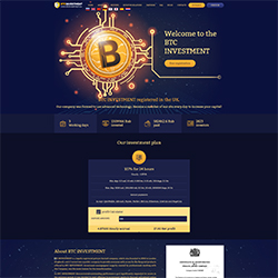 btcinvestment status