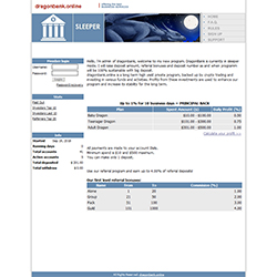 dragonbank status