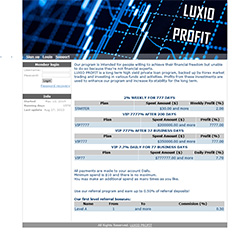 LuxioProfit.Com shot
