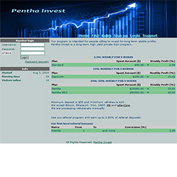 PenthaInvest.com shot